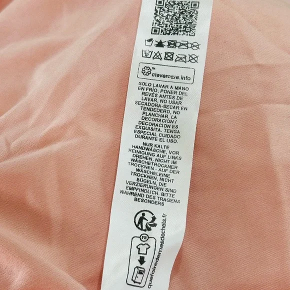 NWT ASOS Luxe pearl embellished puff sleeve caged mini dress in pink Sz 6(US) - Picture 13 of 16